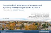 Computerized Maintenance Management System (CMMS ...