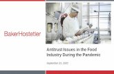 Antitrust Issues in the Food Industry During the Pandemic