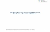 Skilling Curriculum and Training Delivery Plan Guidelines