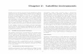 Chapter 2: Satellite instruments
