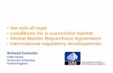 the role of repo conditions for a successful market Global ...