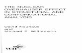 THE NUCLEAR OVERHAUSER EFFECT IN STRUCTURAL AND ...