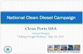 Clean Ports USA Update - Federal Highway Administration