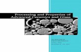 Processing and Properties of Advanced Ceramics and Glass