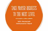 Take Prayer request to the next level