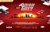 NOVEMBER 6 - 14, 2017 - Asian Poker Tour