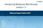 Introducing Websense Web Security version 7