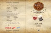 Non-Re˜llable TETON - Teton House Restaurant