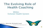 Health Coaching at Ochsner Medical Center - Clinical Health Coach