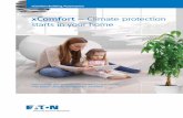 xComfort - Climate protection starts in your home
