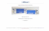 Elmasonic S Ultrasonic Cleaning Units