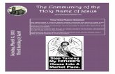 The Community of the The Community of the Holy Name of ...