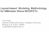 Layout-based Modeling Methodology for Millimeter-Wave MOSFETs