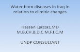 Water born diseases in Iraq in relation to climitic ...