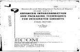 4W~j .9 Research and Development Technical Report ECOM ...