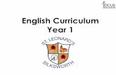 English Curriculum Year 1 - Silksworth | Sunderland