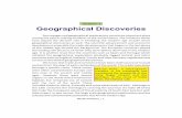 Chapter-1 Geographical Discoveries