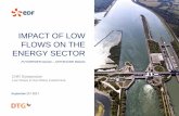 IMPACT OF LOW FLOWS ON THE ENERGY SECTOR
