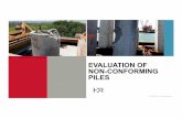 EVALUATION OF NON-CONFORMING PILES - STGEC