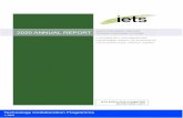 2020 ANNUAL REPORT - IETS