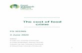 The Cost of Food Crime - Food Standards Agency