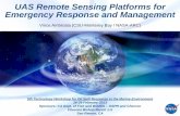 UAV Remote Sensing Platforms for Emergency Response and ...