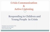 Crisis Communication & Active Listening