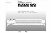 ILFORD 50/60 Hz OPERATING MANUAL ILFOLAB 1250 RC