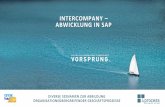 INTERCOMPANY ABWICKLUNG IN SAP - 4process.de