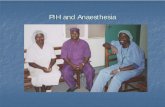 PIH and Anaesthesia - MKAIC