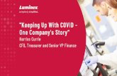Keeping Up With COVID - One Company's Story“