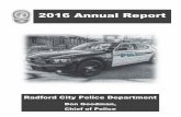 2016 Annual Report - Radford, VA