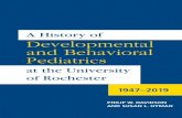 A History of Developmental and Behavioral Pediatrics