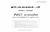 NC code - Roland DG Corporation