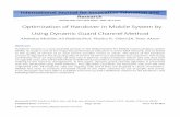 Optimization of Handover in Mobile System by Using Dynamic ...