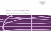 Peer Review Checklist - slovensko.sk