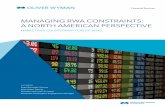 MANAGING RWA CONSTRAINTS: A NORTH AMERICAN PERSPECTIVE