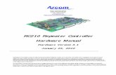 RC210 Repeater Controller Hardware Manual - Arch Cape Oregon
