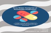 Grey Water Footprint of Amoxicillin Production