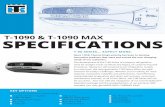 T-1090 & T-1090 MAX SPECIFICATIONS - Thermo King Edmonton