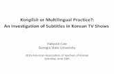 Konglish or Multilingual Practice?: An Investigation of ...