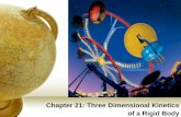 Chapter 21: Three Dimensional Kinetics of a Rigid Body