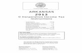 2013 C tax booklet - Arkansas