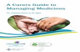 A Carers Guide to Managing Medicines