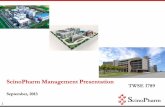 ScinoPharm Management Presentation TWSE 1789