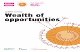 CLIMATE CHANGE Wealth of opportunities