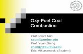 Oxy-Fuel Coal Combustion - Purdue