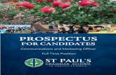 PROSPECTUS - St Paul's Grammar School