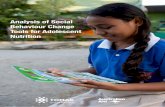 Analysis of Social Behaviour Change Tools for Adolescent ...