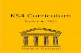 KS4 Curriculum - Hele's School